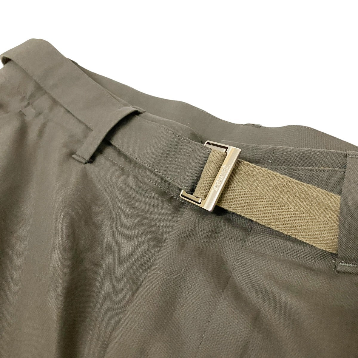 Suiting Pantsベルト付きパンツ24 03423M