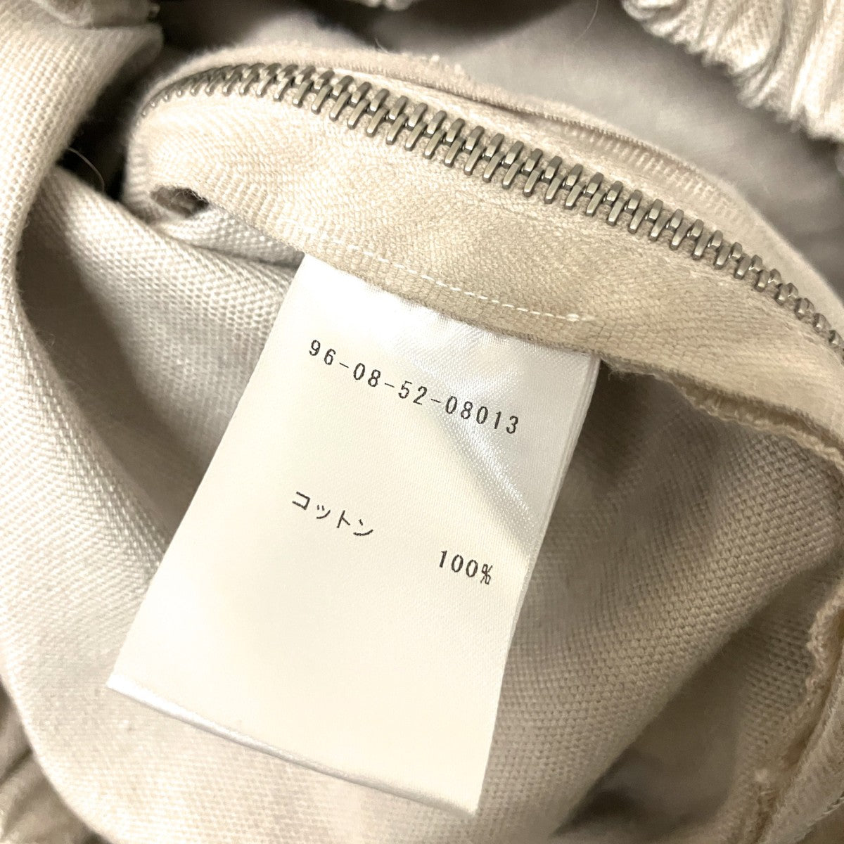 CANVAS SIX ZIPPER JACKETジップジャケット96 08 52 08013