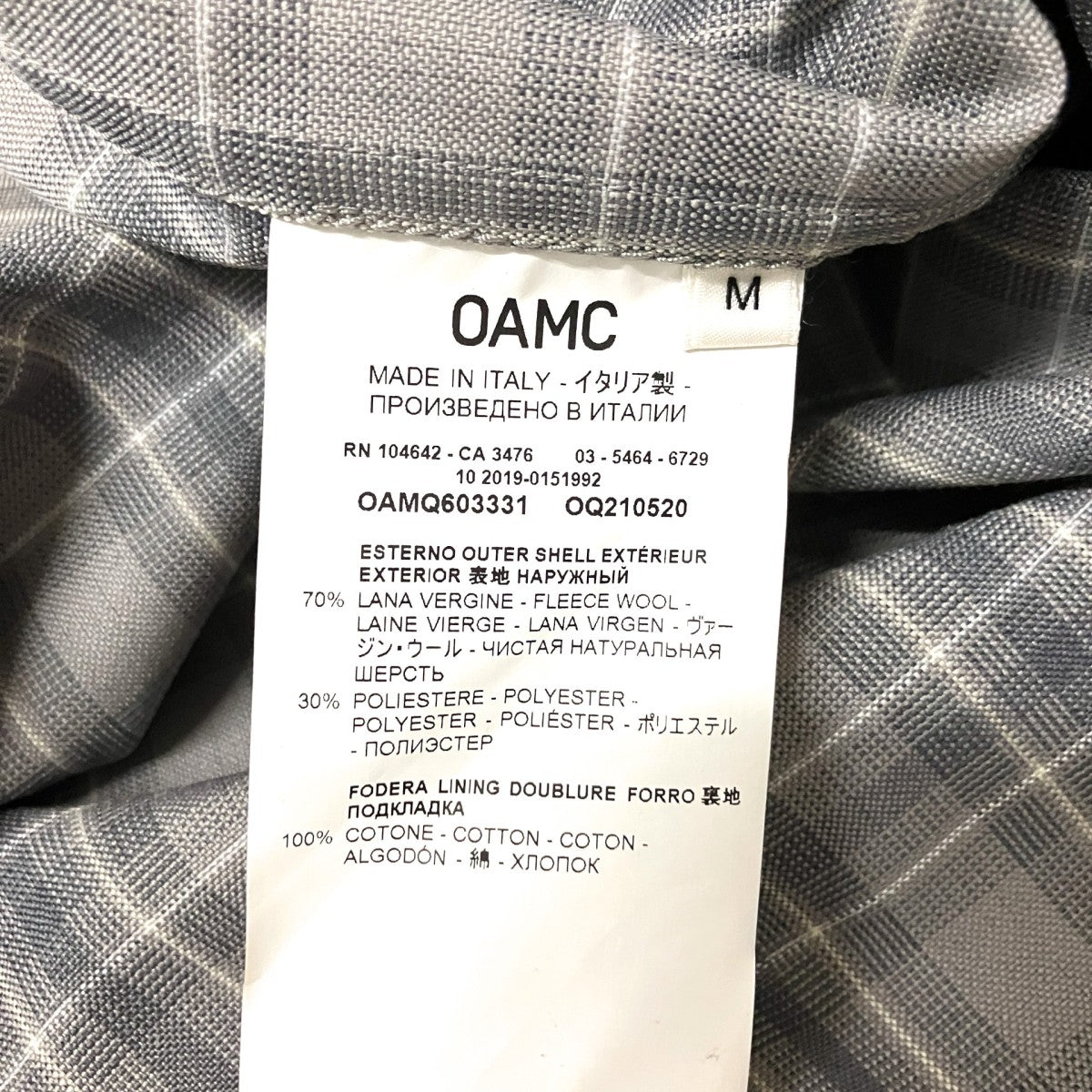 シャツジャケットOAMQ603331