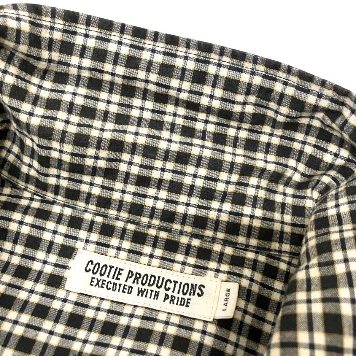 COOTIE PRODUCTIONS チェックジャケット 古着・中古-5枚目のアイテム画像