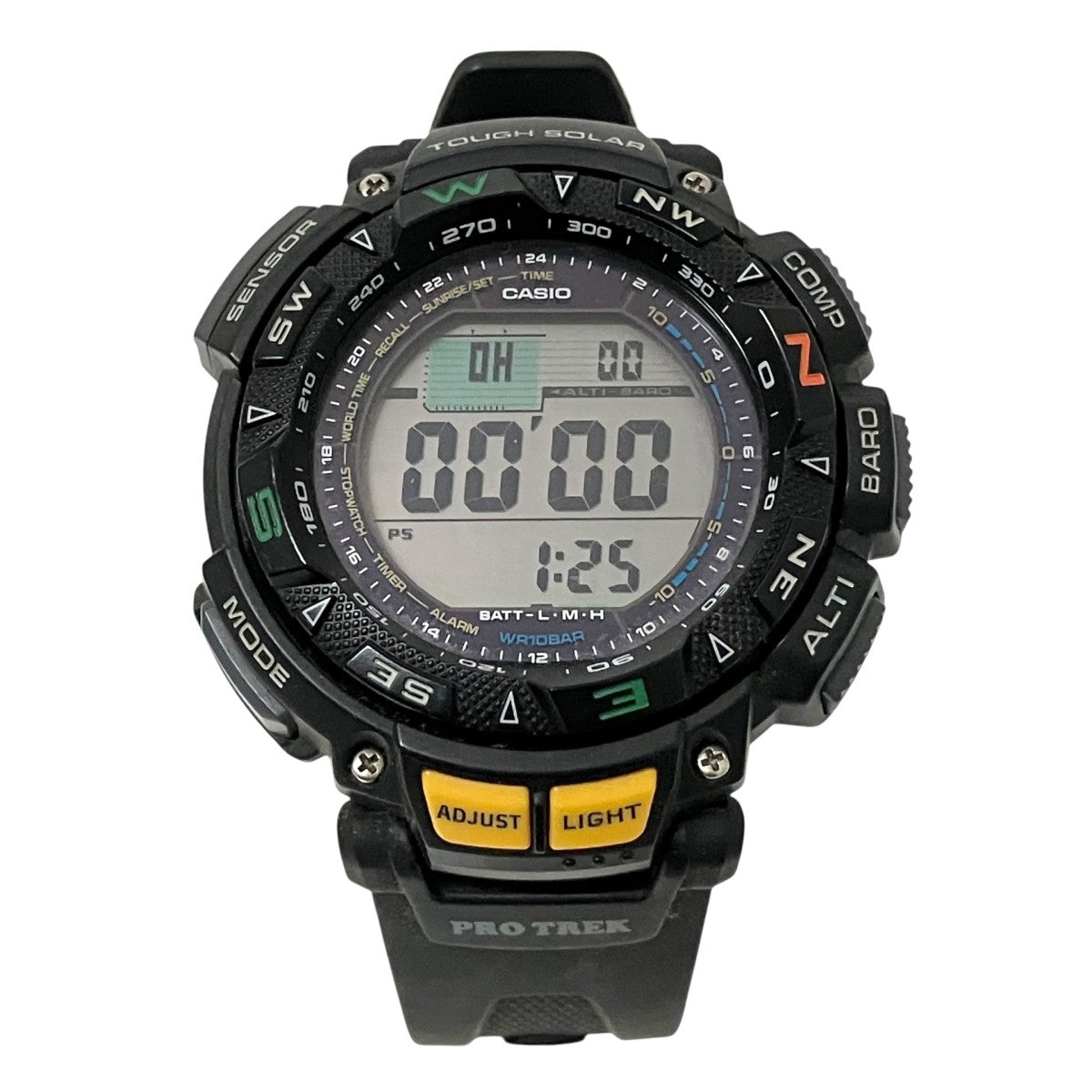 CASIO PRO TREKデジタルウォッチPRG 240 古着・中古-1枚目のアイテム画像