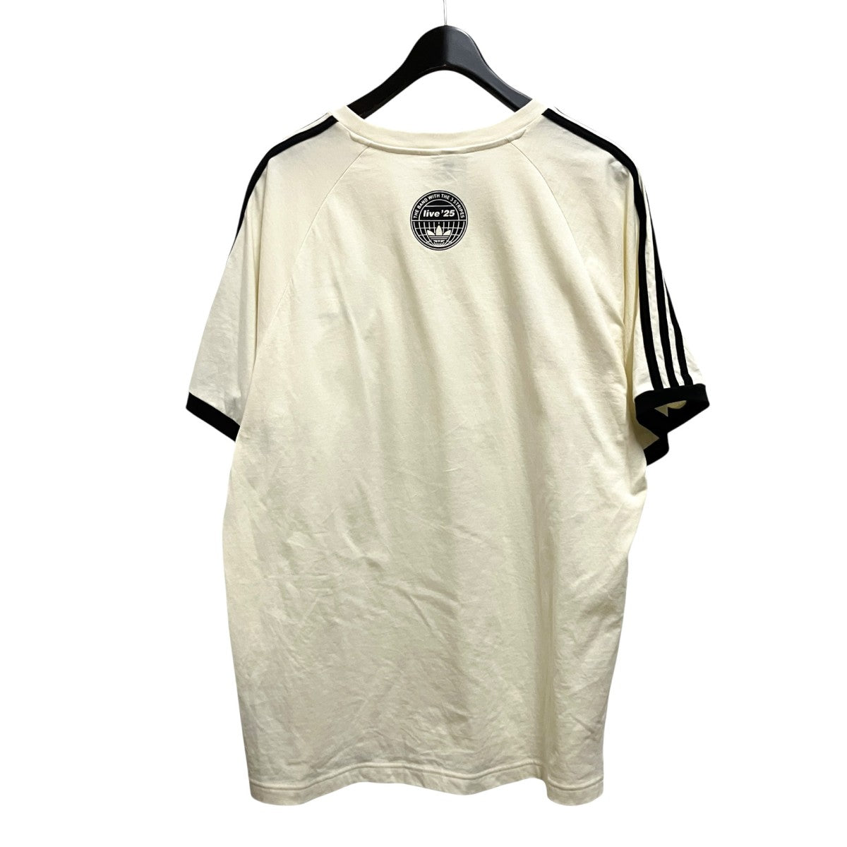 adidas originals×oasis Tour 3-Stripes T-Shirt半袖TシャツKT3446 古着・中古-2枚目のアイテム画像
