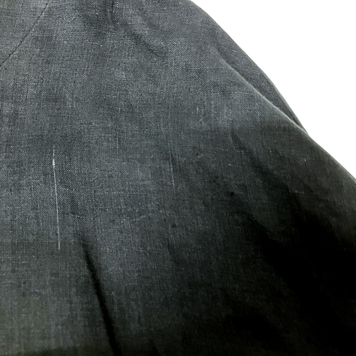 切り替えリネン シャツワンピースST 168L