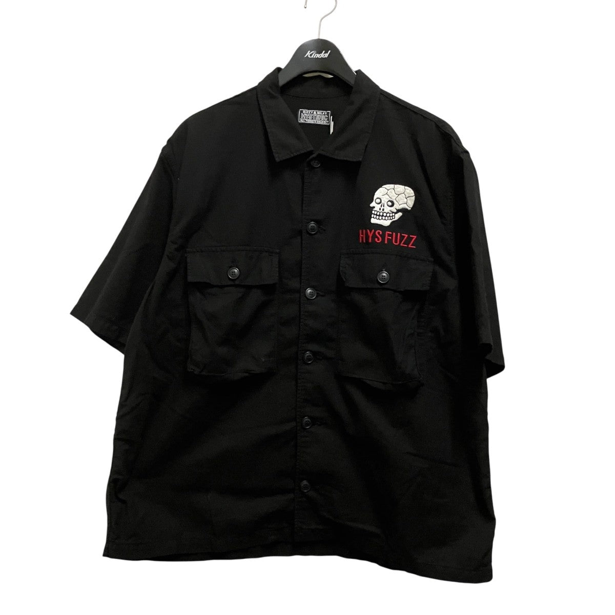 SNAKE＆SKULL刺繍ユーティリティシャツ02261AH13