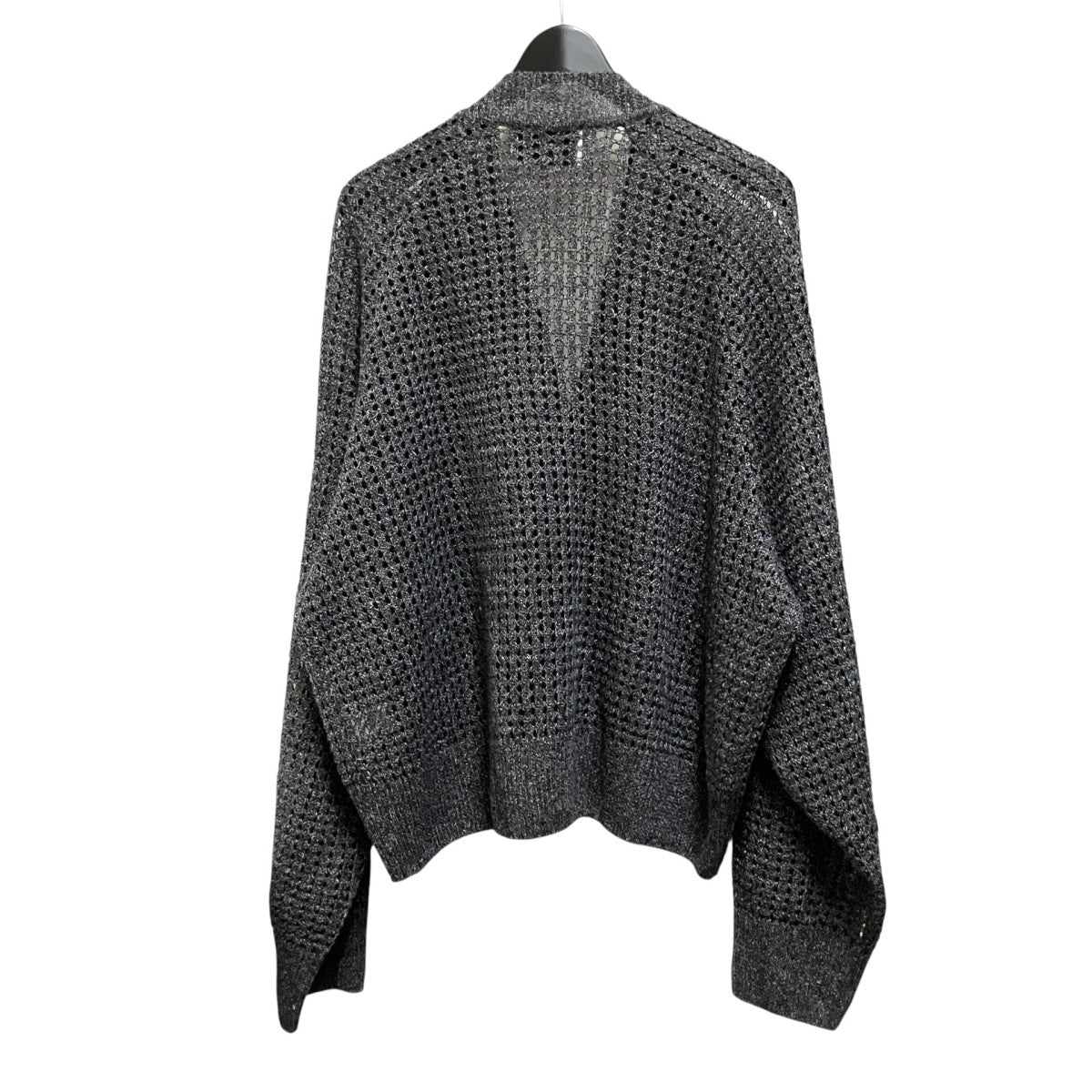 MOCK TWISTED YERN KNIT CARDIGANメッシュニットカーディガン2541000604