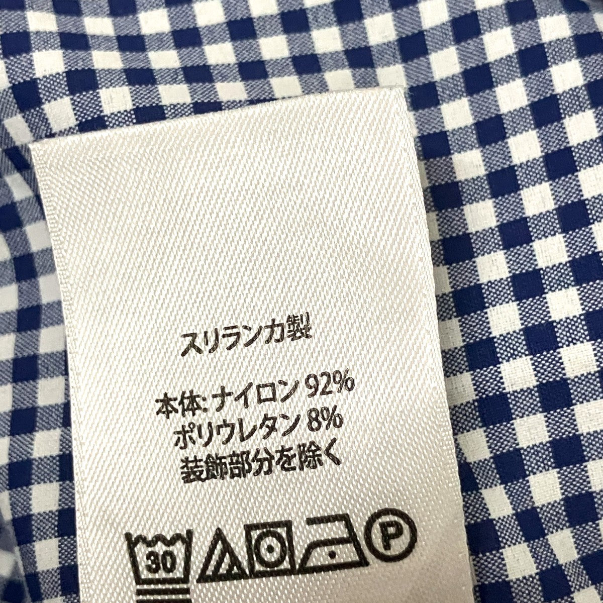 チェック半袖シャツ