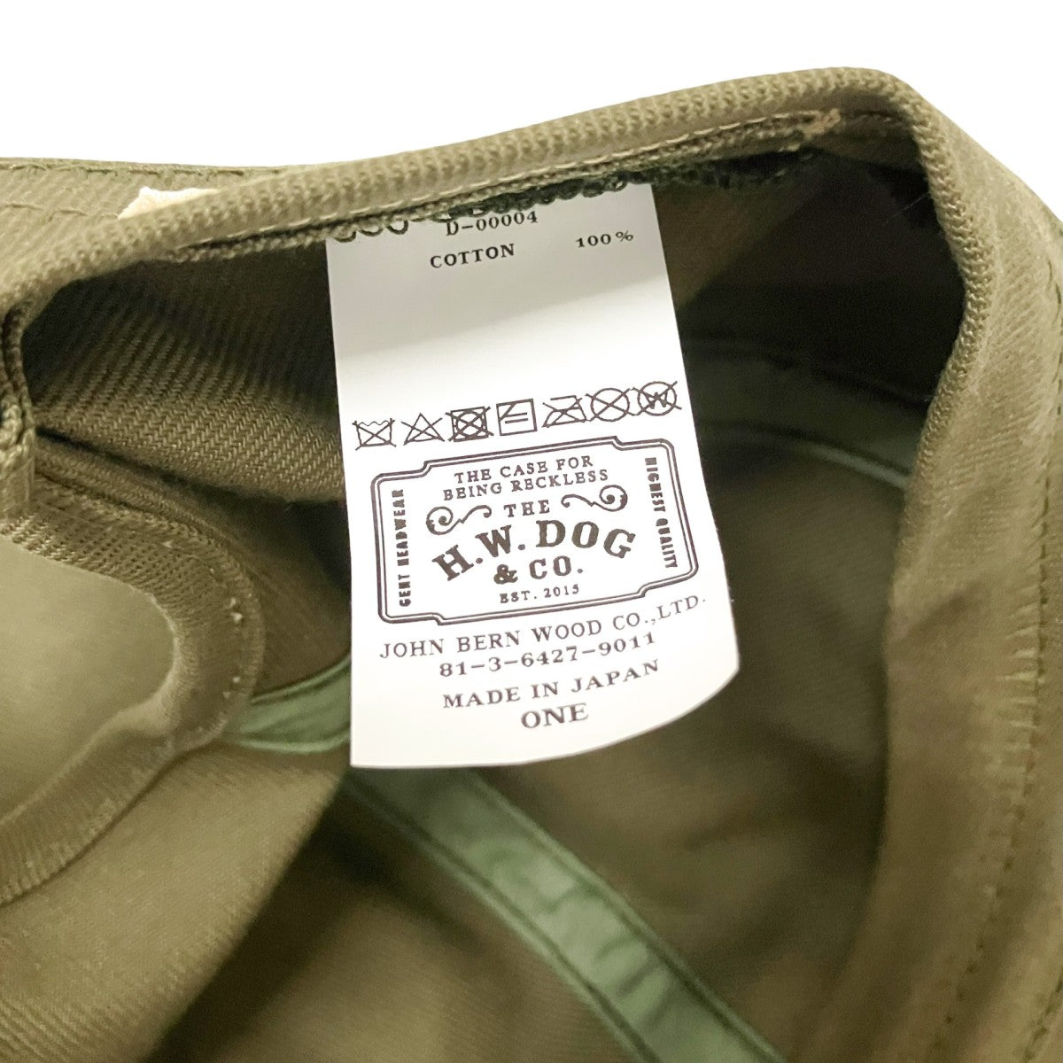 THE H．W．DOG＆CO． ロゴキャップD 00004 古着・中古-7枚目のアイテム画像
