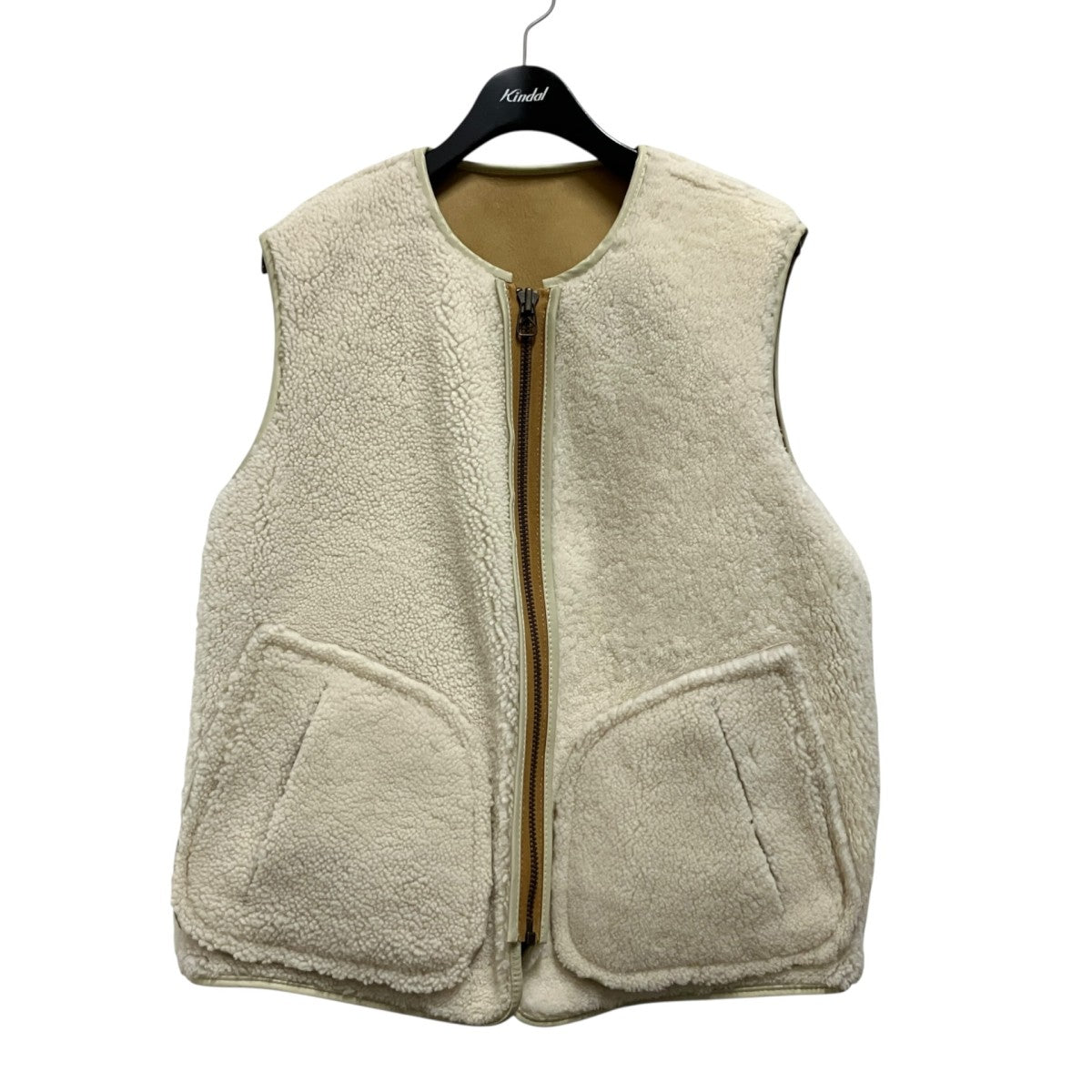 REVERSIBLE MOUTON VESTリバーシブルベスト