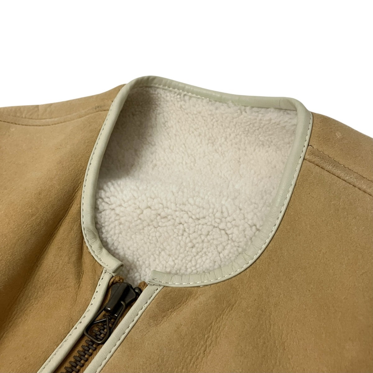 REVERSIBLE MOUTON VESTリバーシブルベスト