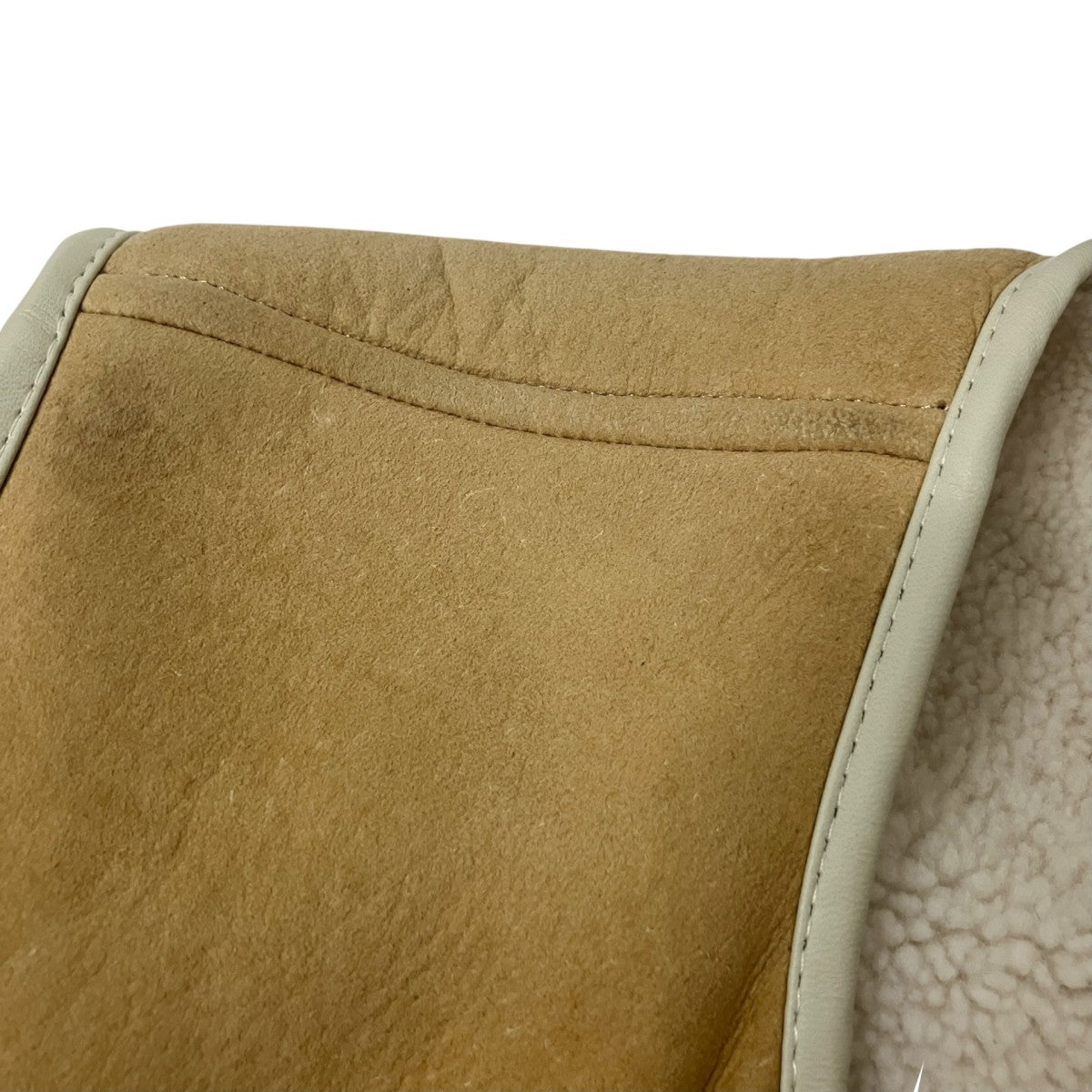 REVERSIBLE MOUTON VESTリバーシブルベスト