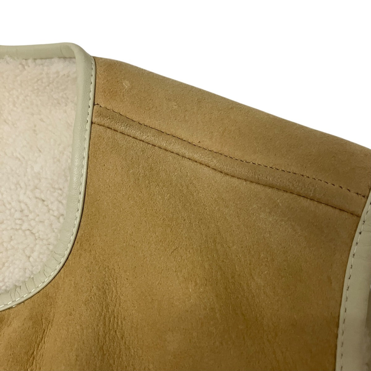 REVERSIBLE MOUTON VESTリバーシブルベスト