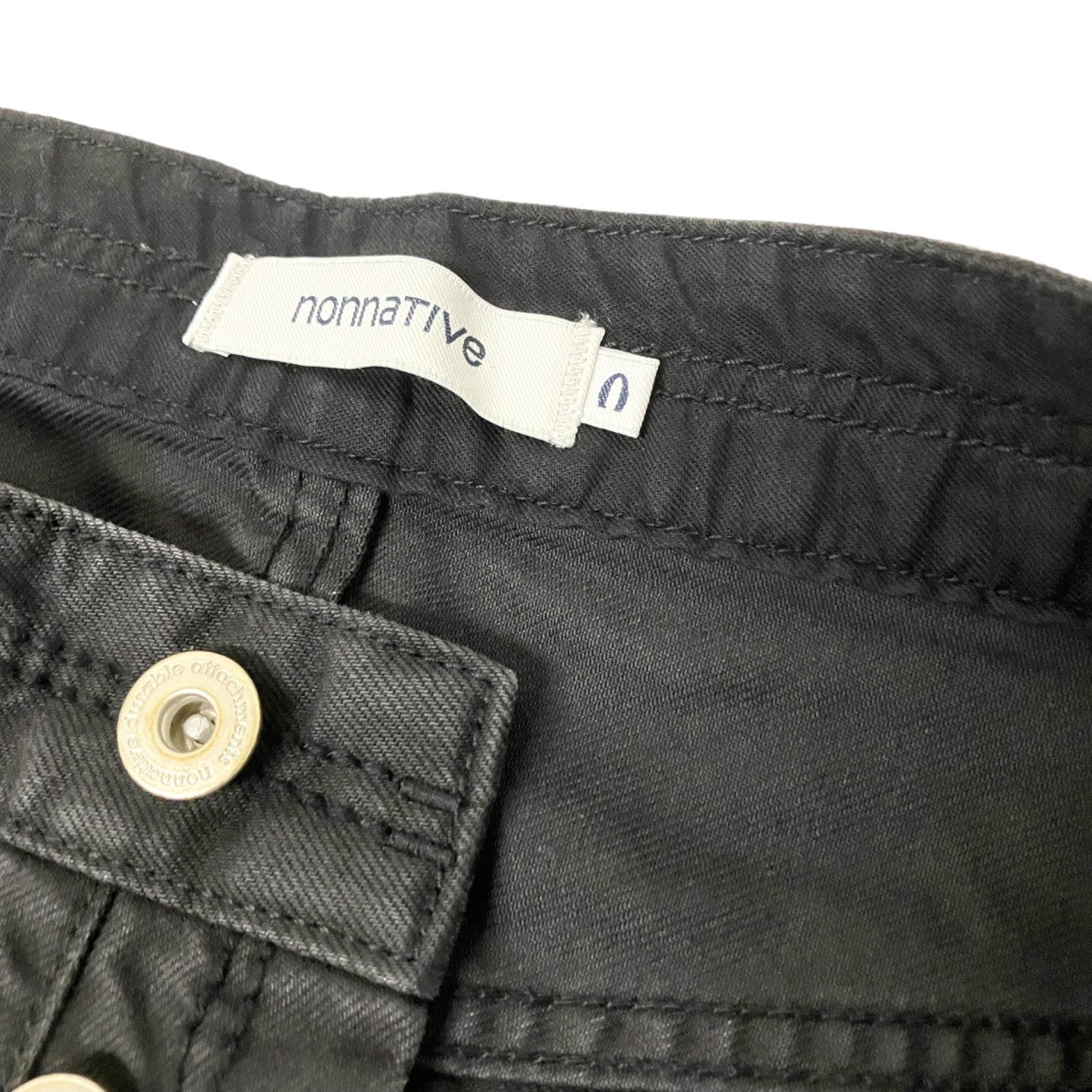 DWELLER 5P JEANS NR COTTON DRILL PIGMENT DYEデニムパンツNN P4707