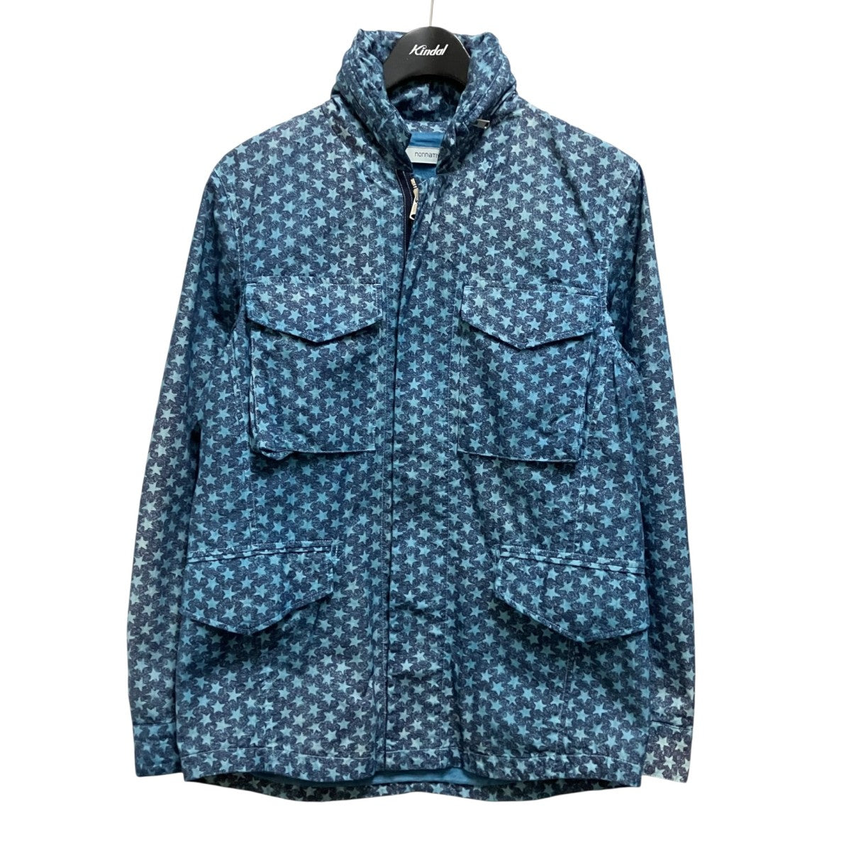 TROOPER JACKET COTTON RIPSTOPスター柄ジップジャケットNN J2552