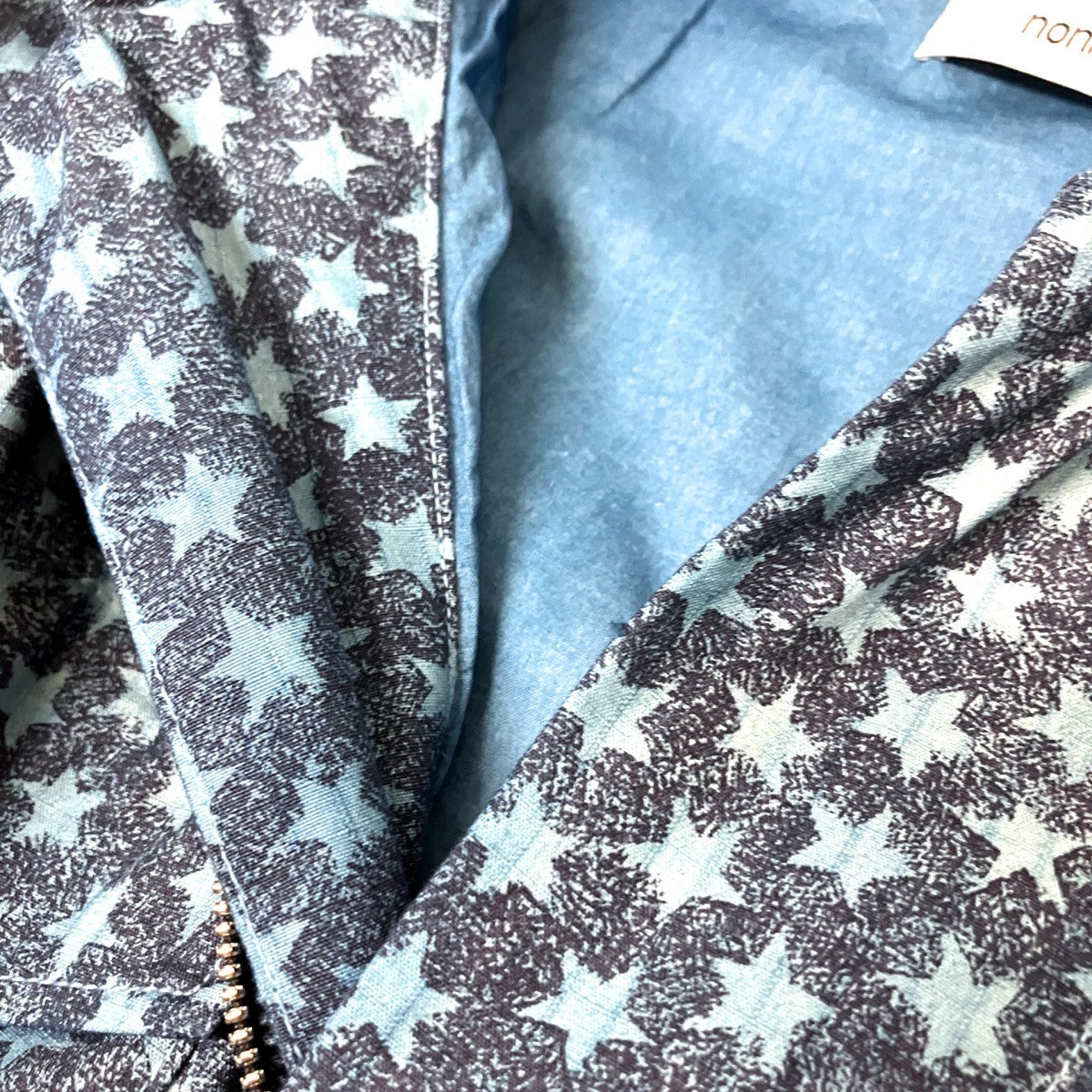 TROOPER JACKET COTTON RIPSTOPスター柄ジップジャケットNN J2552