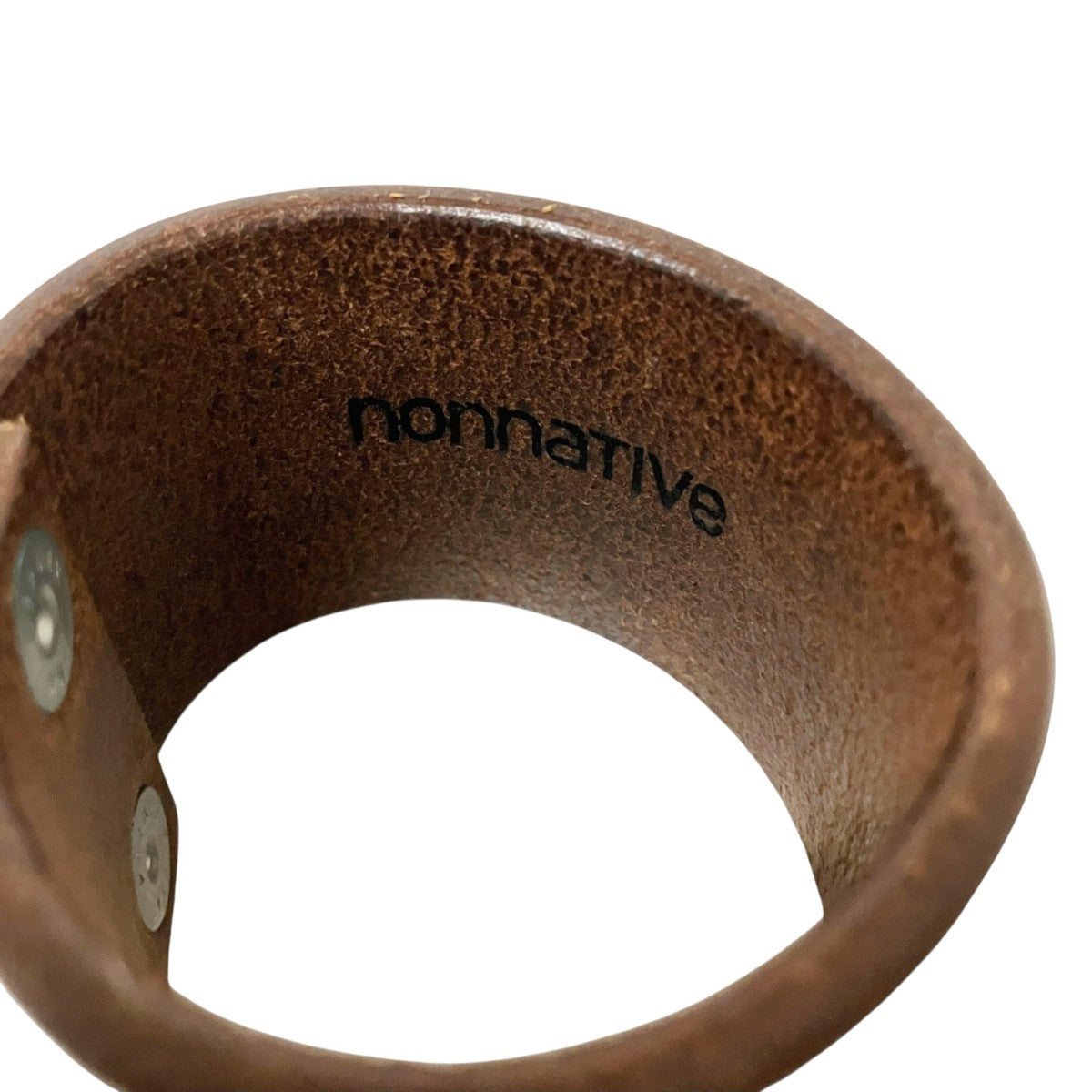 nonnative LABOURER BRACELETレザーバングル 古着・中古-5枚目のアイテム画像