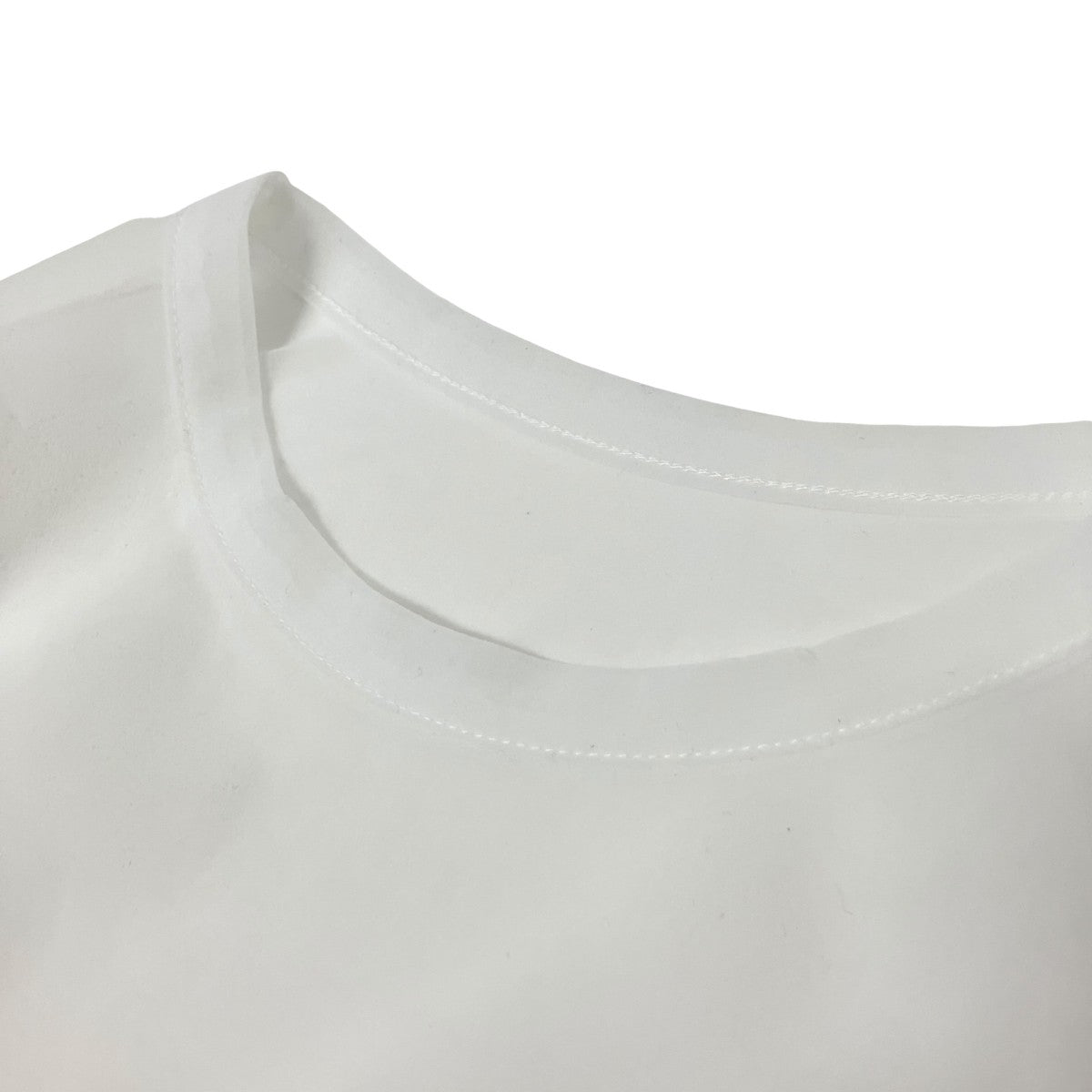 GAUZE JERSEY DOT PRINT ROUND NECK LONG SLEEVE Tシアー長袖カットソーYT T14 674