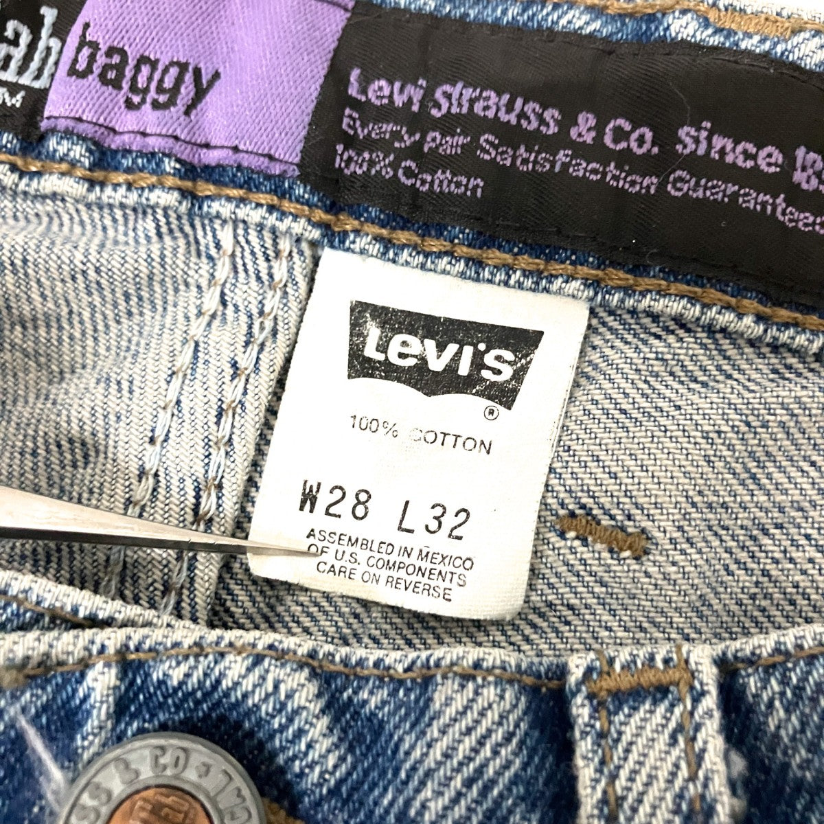 BAGGYデニムパンツ