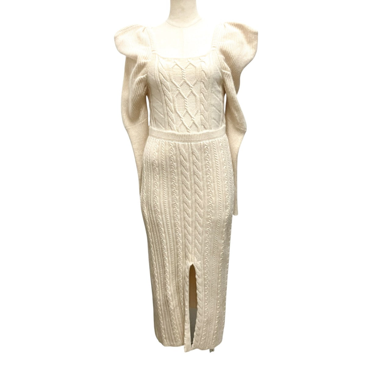 Bambina Cable Knit Dressニット長袖ワンピース1234205136