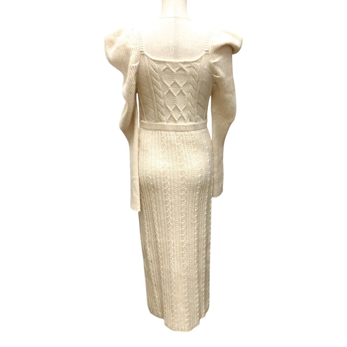 Bambina Cable Knit Dressニット長袖ワンピース1234205136