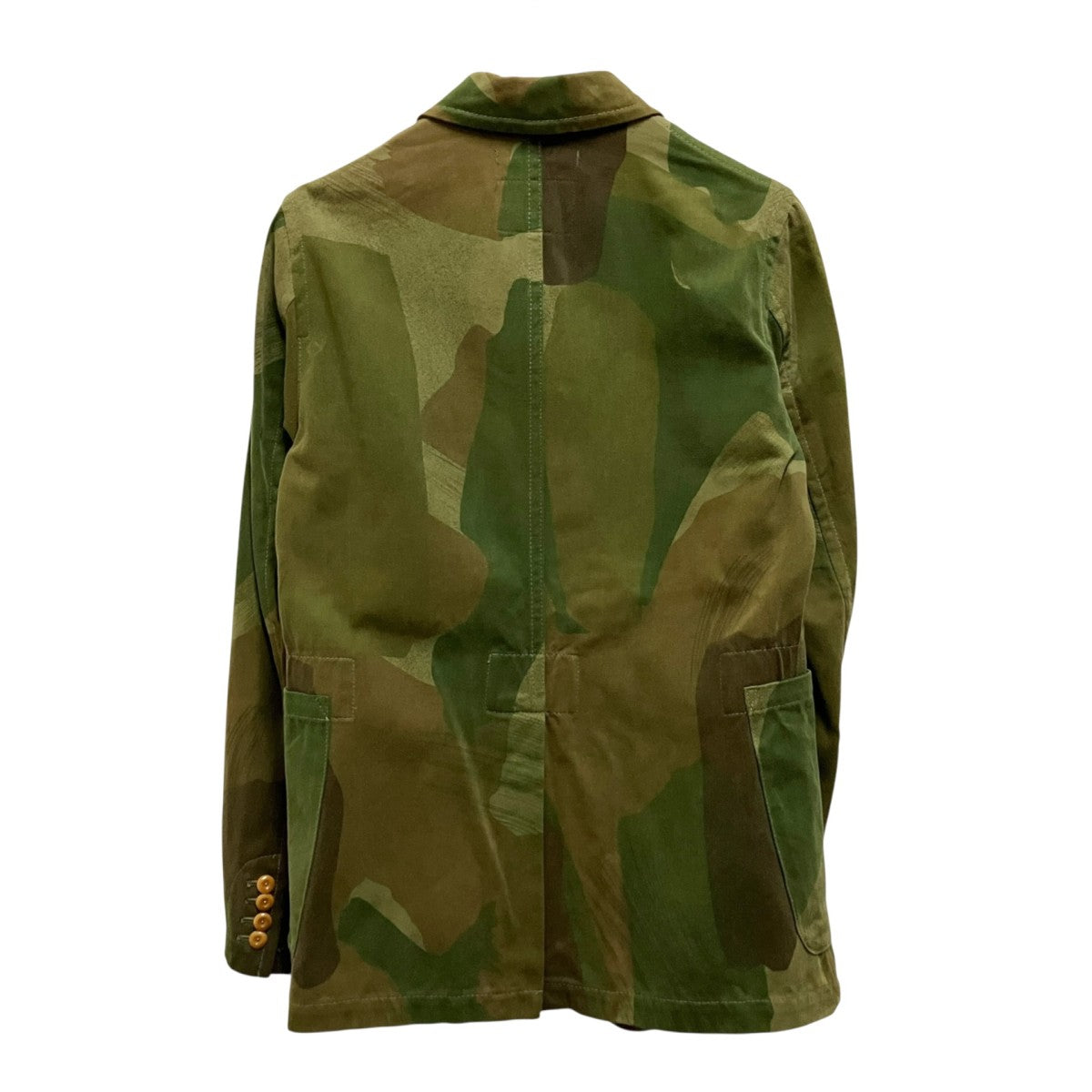 NEW POCKET TENZING JACKET CAMOカモフラ柄テーラードジャケット8051180001