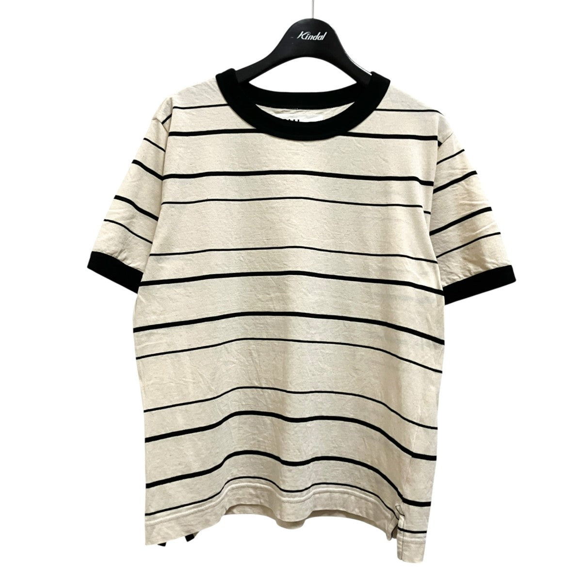 COTTON LINEN STRIPE JERSEY SSボーダーTシャツ595 4168502