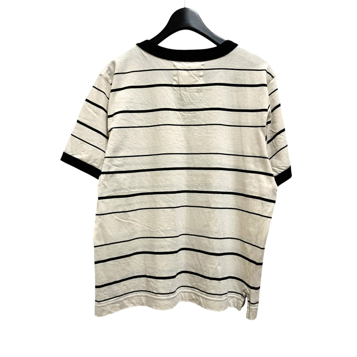 COTTON LINEN STRIPE JERSEY SSボーダーTシャツ595 4168502