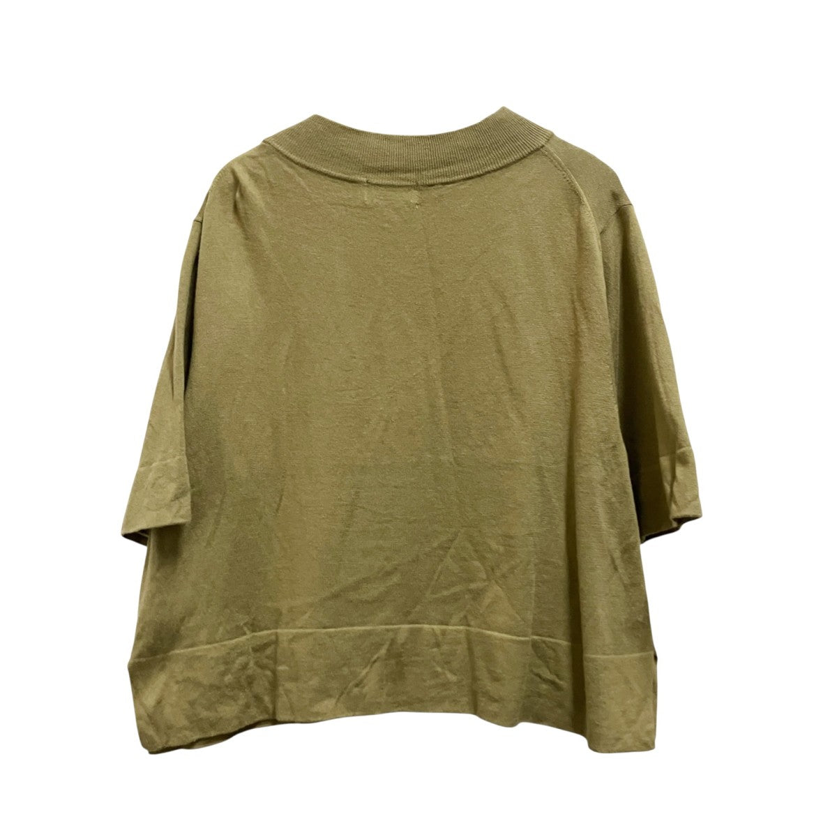 TWISTED COTTON SILKシルク混半袖ニット578 2162002