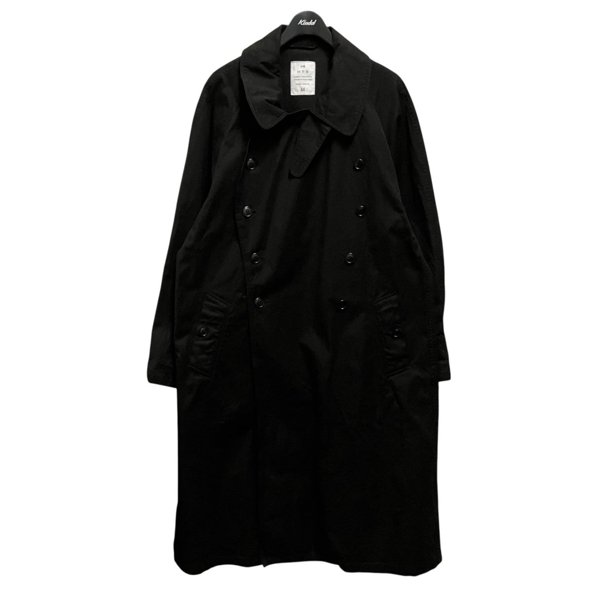 HEAVY WEIGHT COTTON TWILL OVERDYED DOUBLE OVER COATミリタリーコート