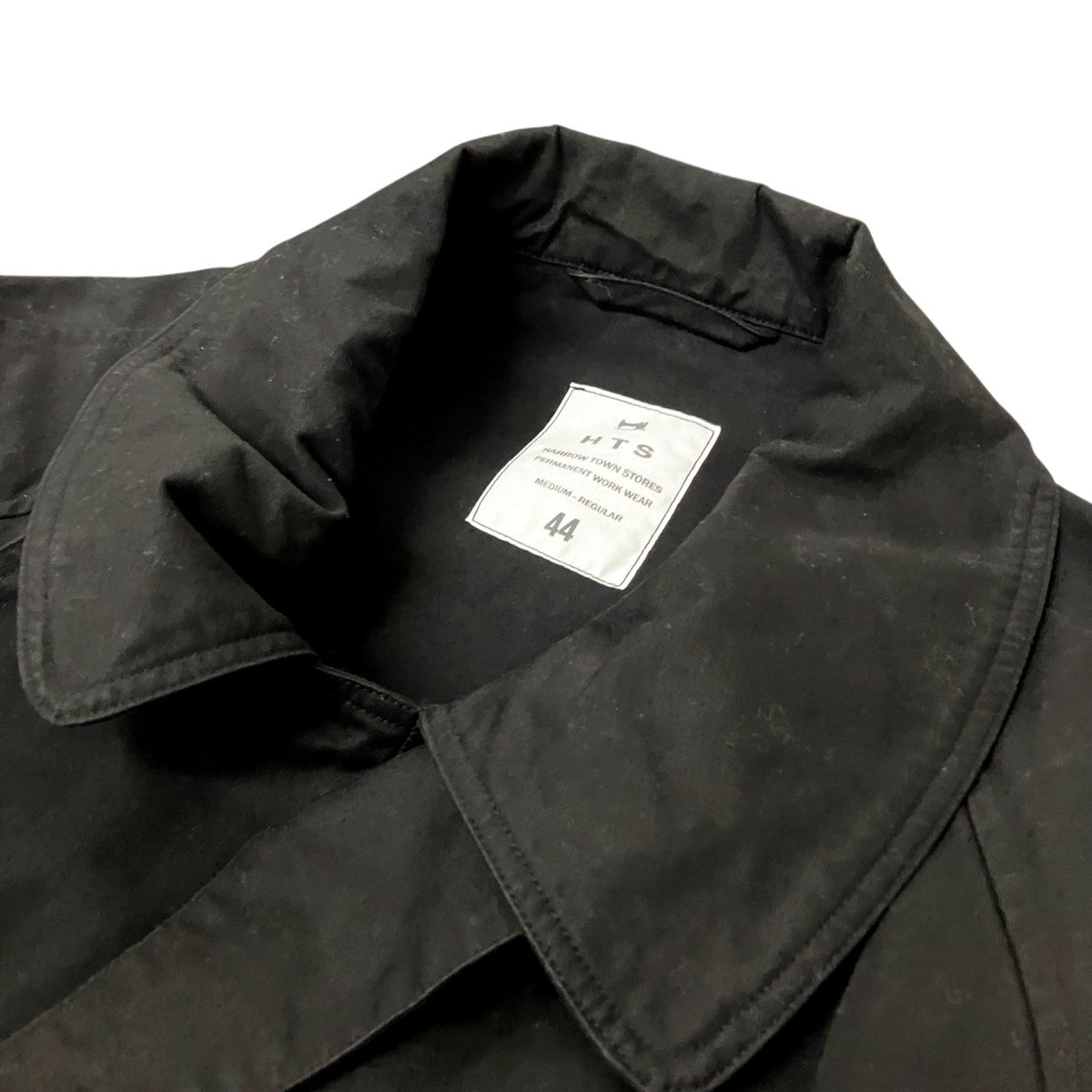 HEAVY WEIGHT COTTON TWILL OVERDYED DOUBLE OVER COATミリタリーコート