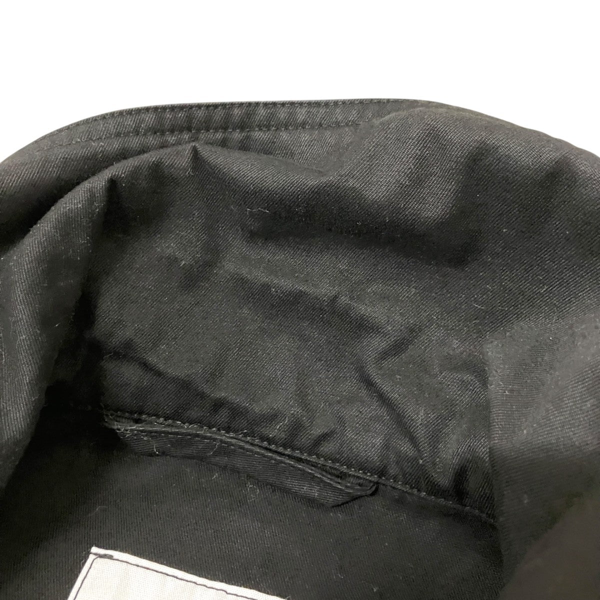 HEAVY WEIGHT COTTON TWILL OVERDYED DOUBLE OVER COATミリタリーコート