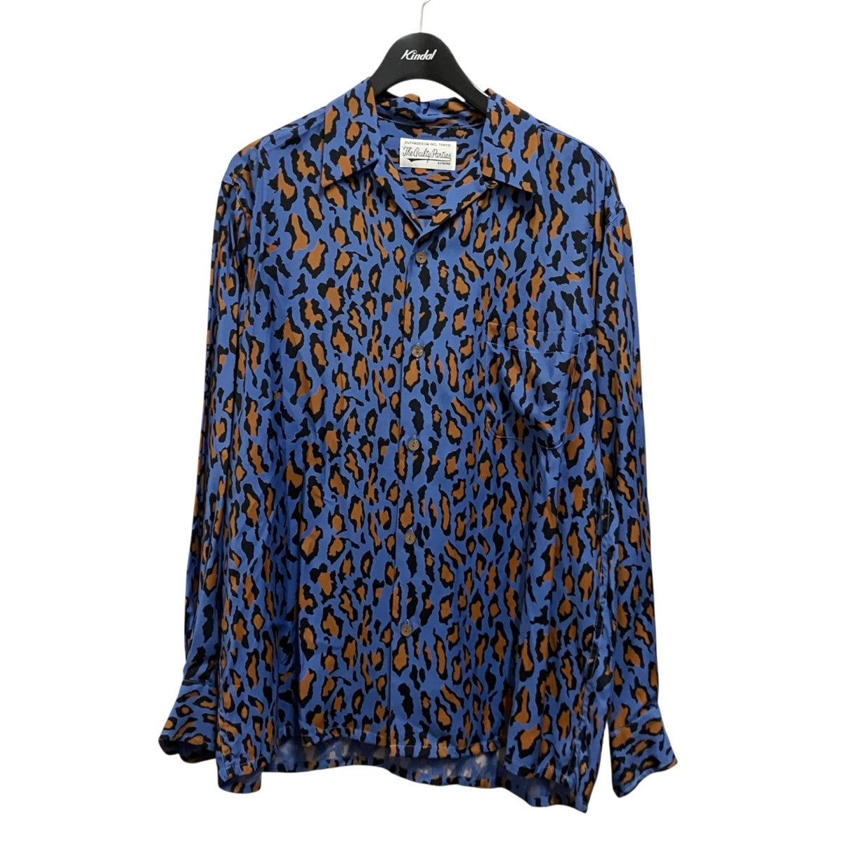 HAWAIIAN SHIRT L／S総柄シャツ