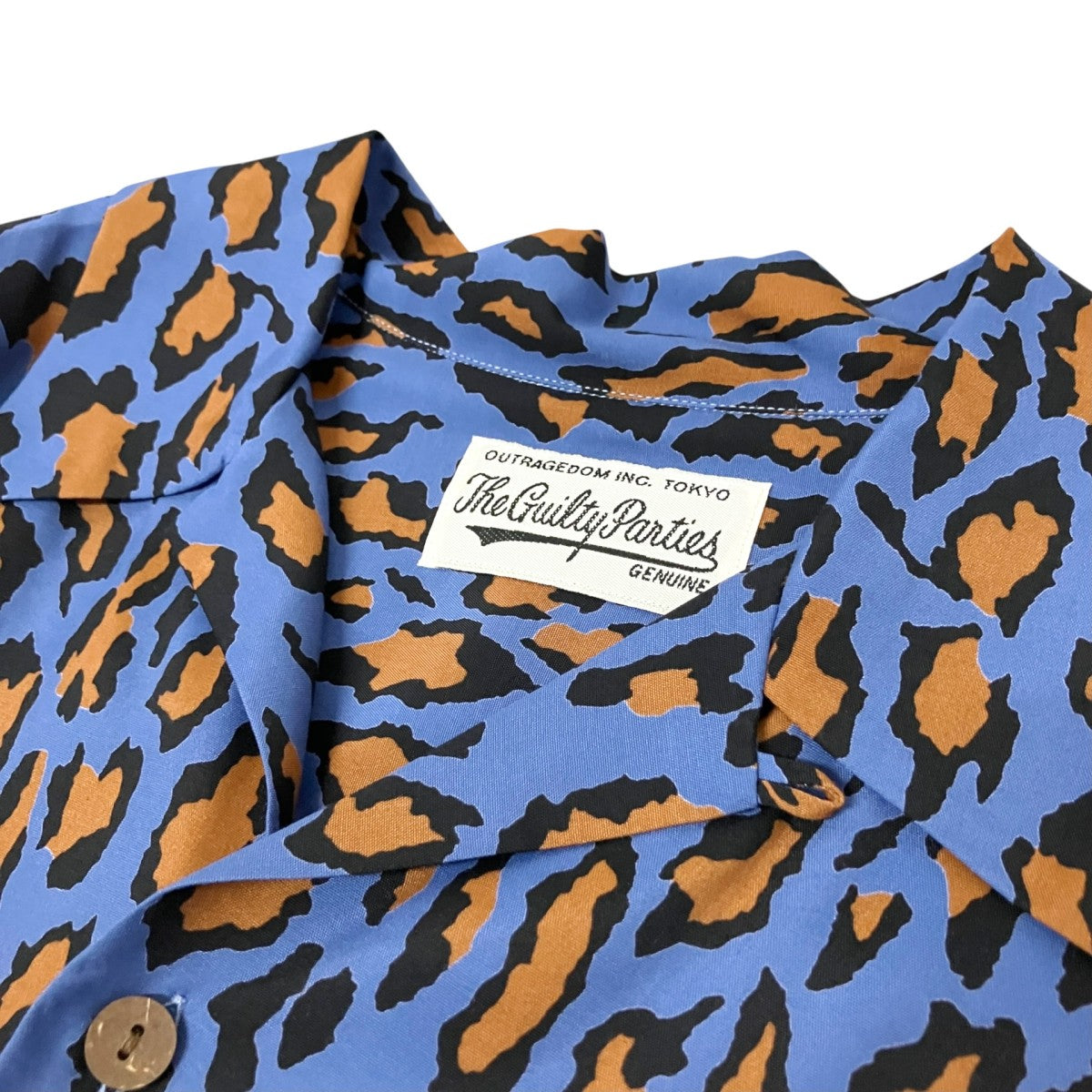 HAWAIIAN SHIRT L／S総柄シャツ