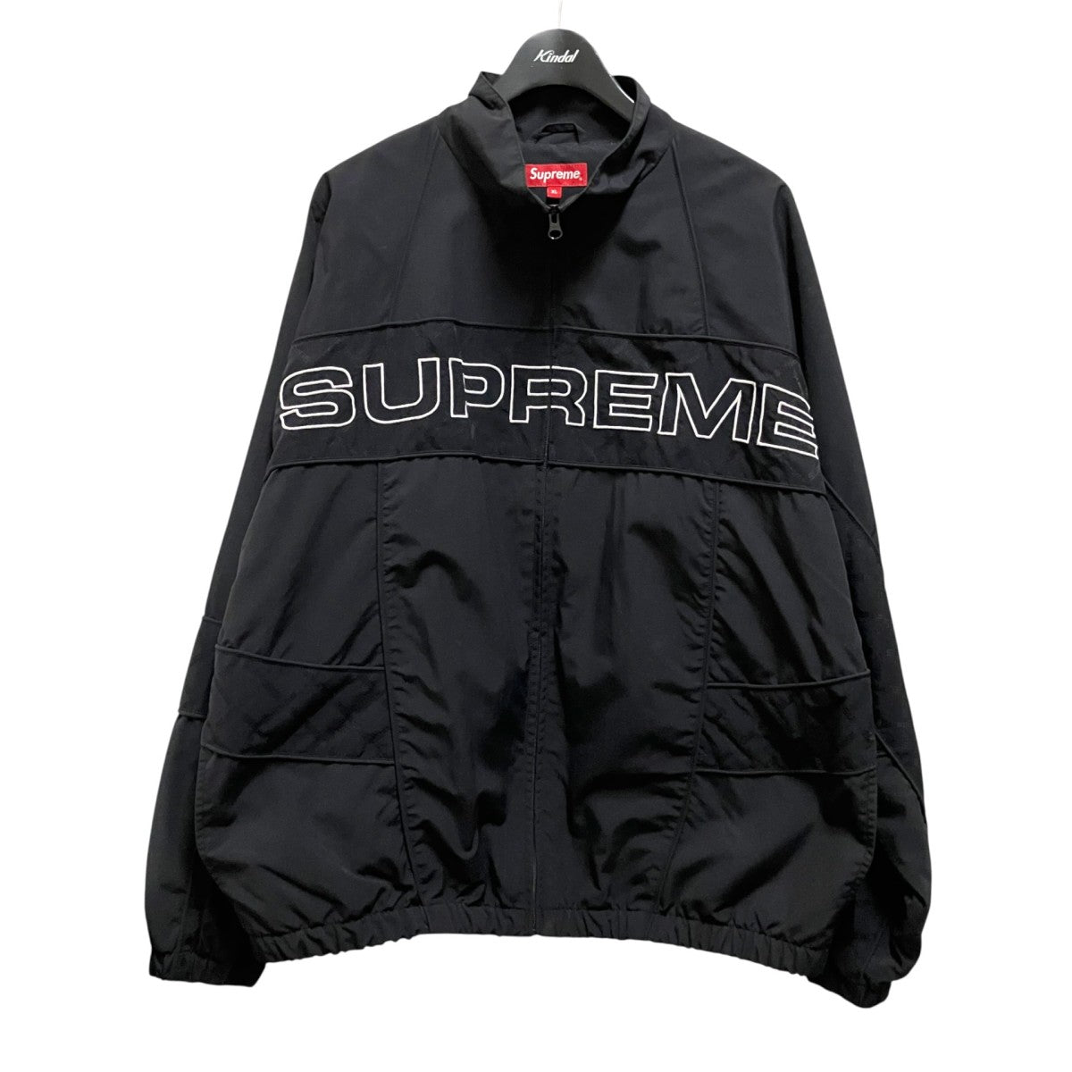 22AWJacquard Panel Track Jacketナイロンジャケット