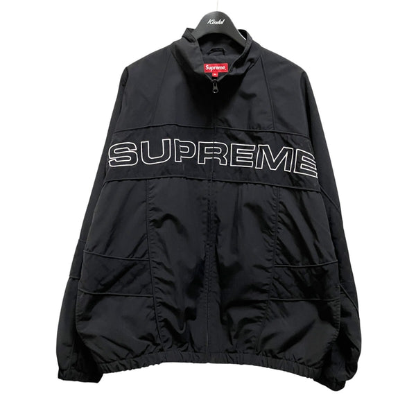 わ*け様 Supreme ナイロンジャケット Lサイズ Supreme(シュプリーム) 22AWJacquard Panel Track Jacketナイロン