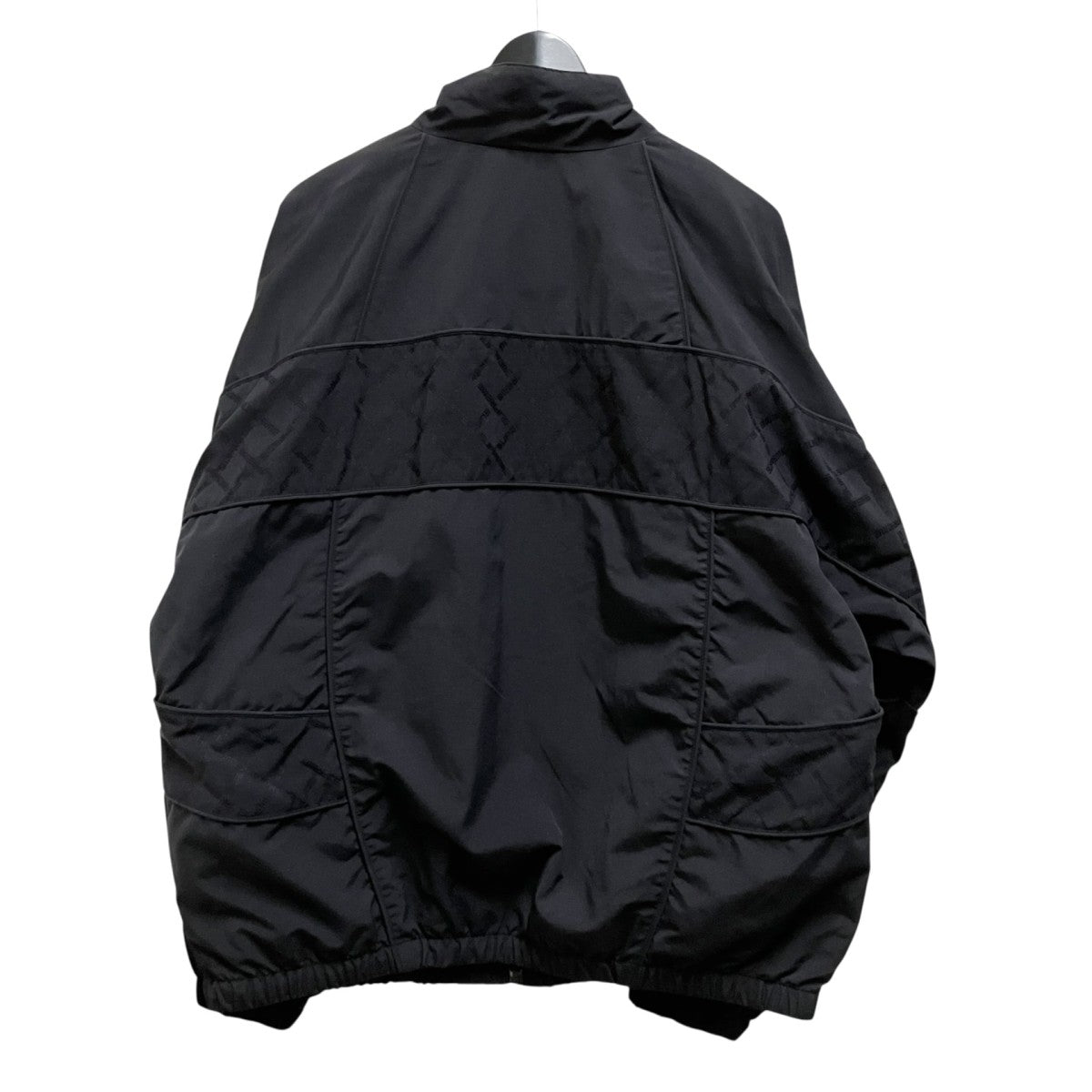 22AWJacquard Panel Track Jacketナイロンジャケット