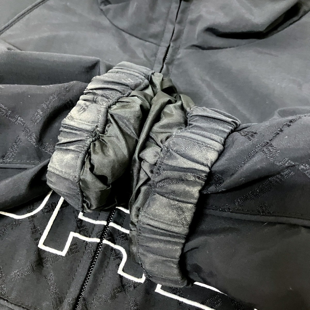 22AWJacquard Panel Track Jacketナイロンジャケット
