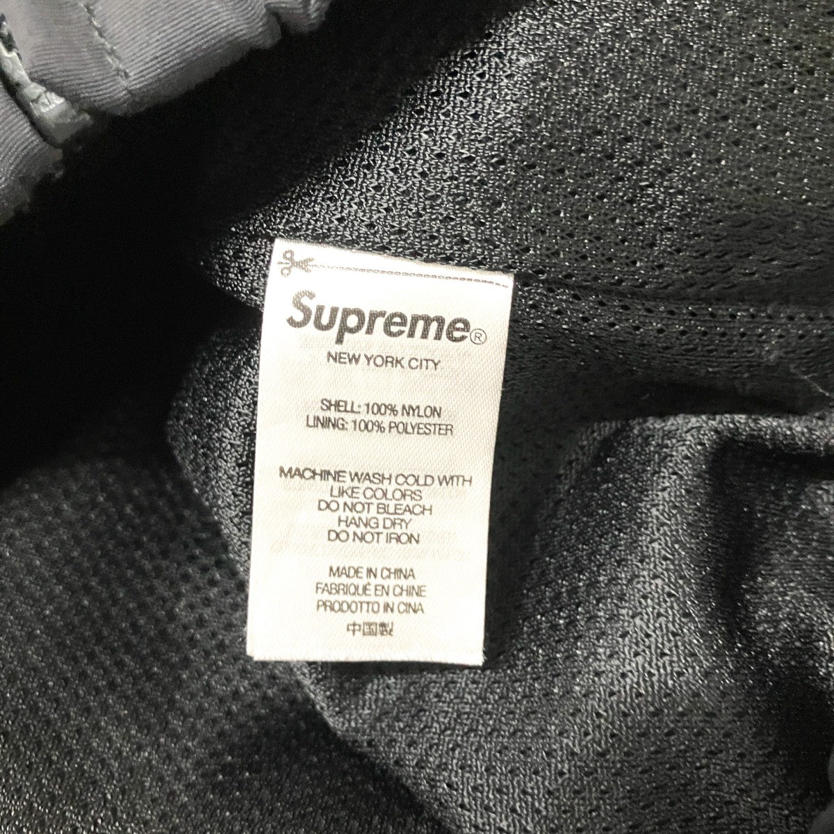 22AWJacquard Panel Track Jacketナイロンジャケット