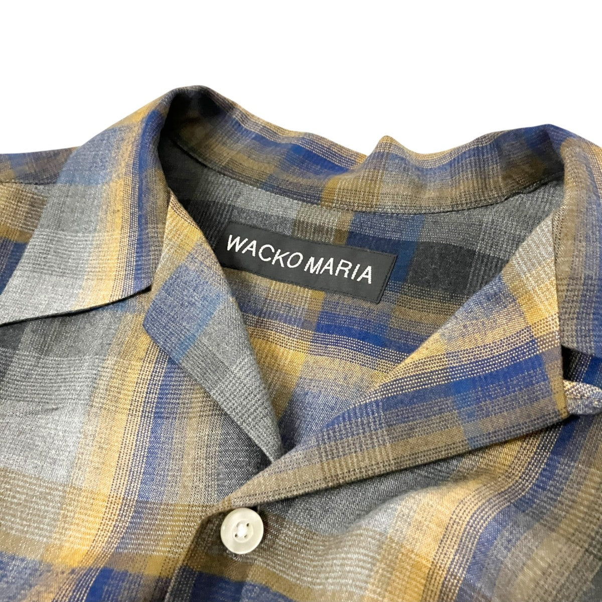OMBRE CHECK OPEN COLLAR SHIRT S／S TYPE 3チェック半袖シャツ26SS WMS OC14