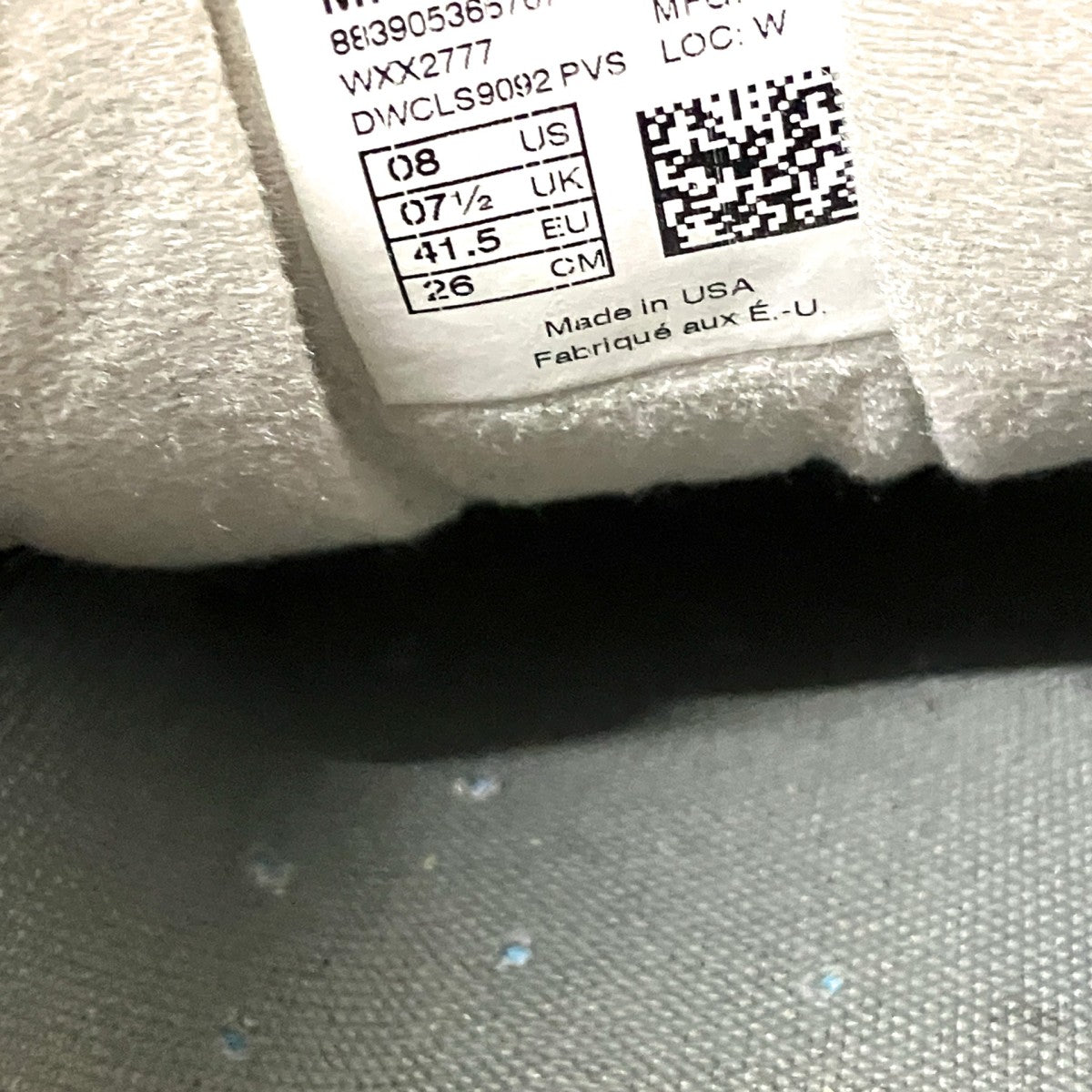 ローカットスニーカーMR993BK 993