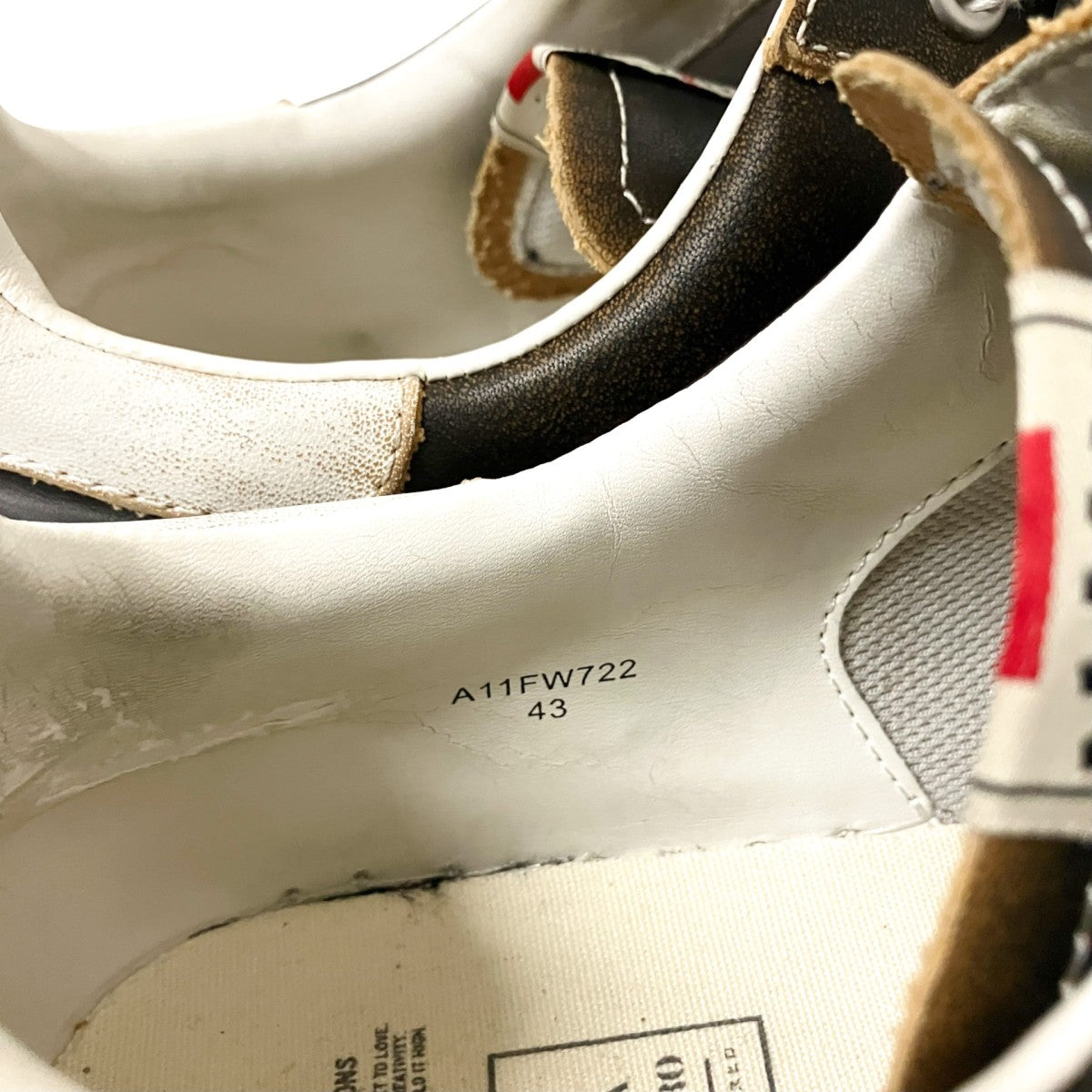 Blakey OG加工スニーカーA11FW722