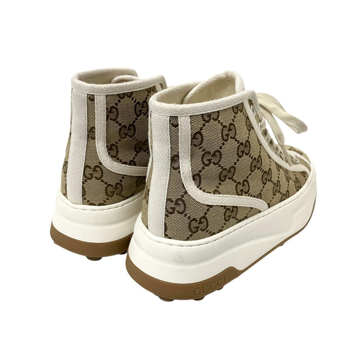 GUCCI TENNIS 1977ハイカットスニーカー745999 古着・中古-5枚目のアイテム画像