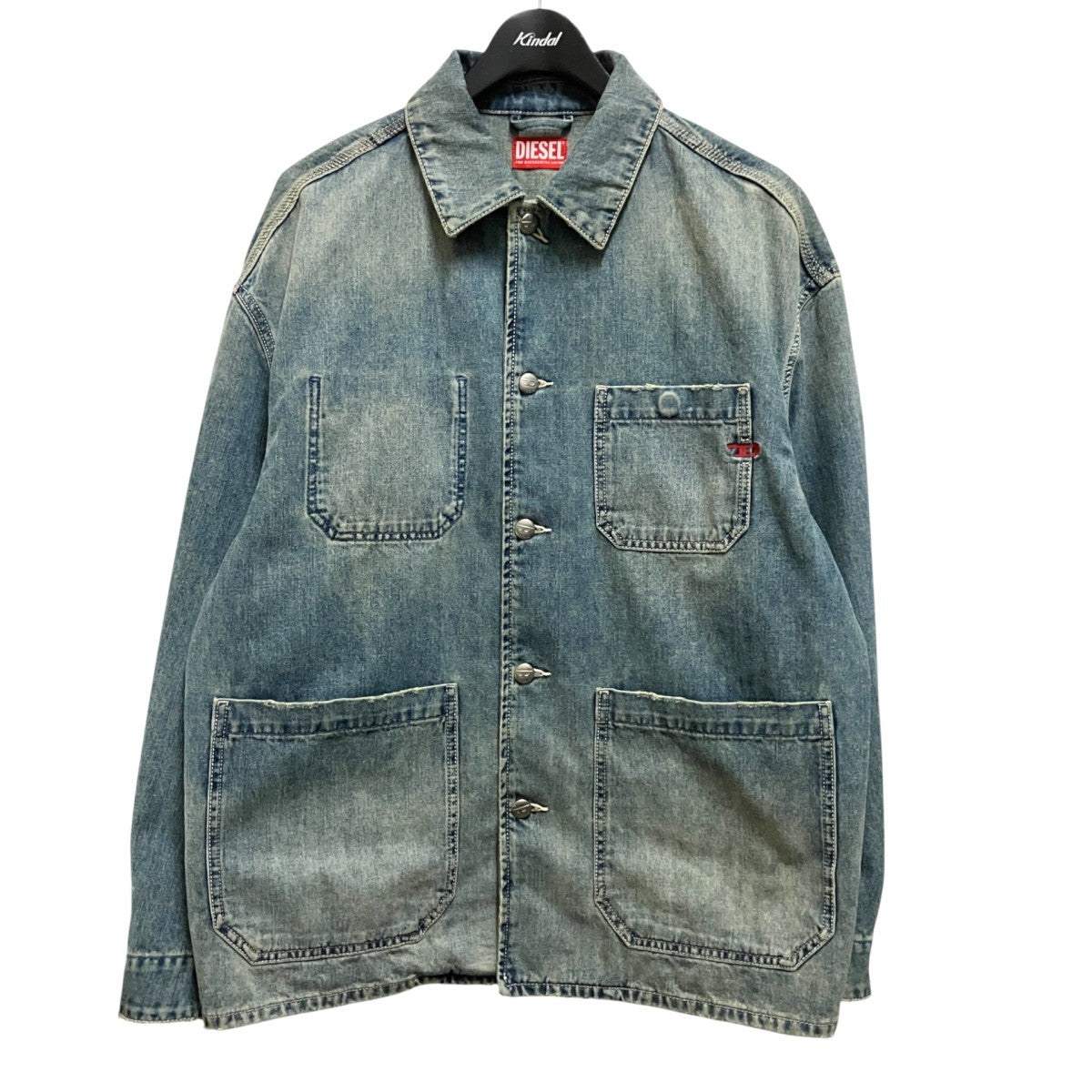 D-STACK-U Utility-style denim jacketデニムジャケットA19260