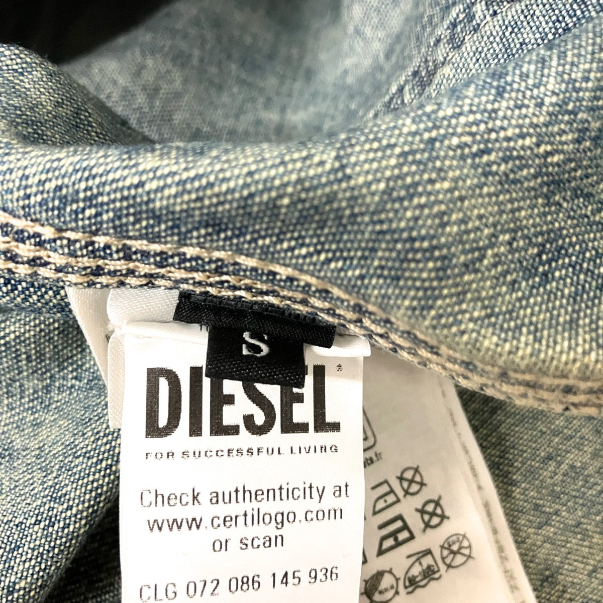 D-STACK-U Utility-style denim jacketデニムジャケットA19260