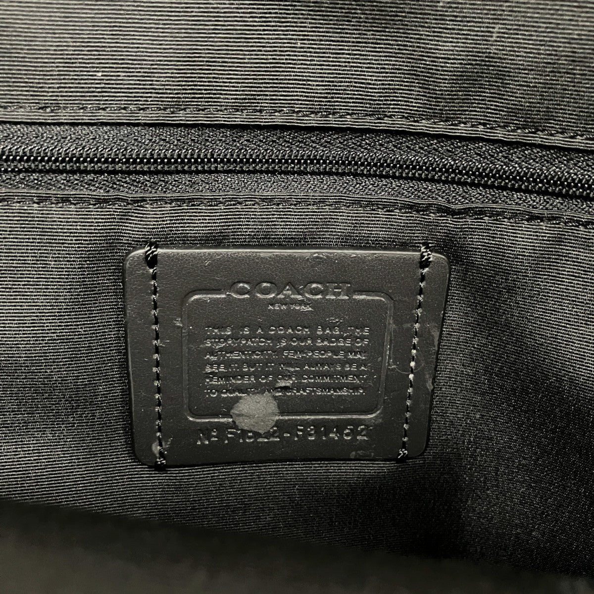 COACH カモフラ柄リュックサックF31452 古着・中古-6枚目のアイテム画像