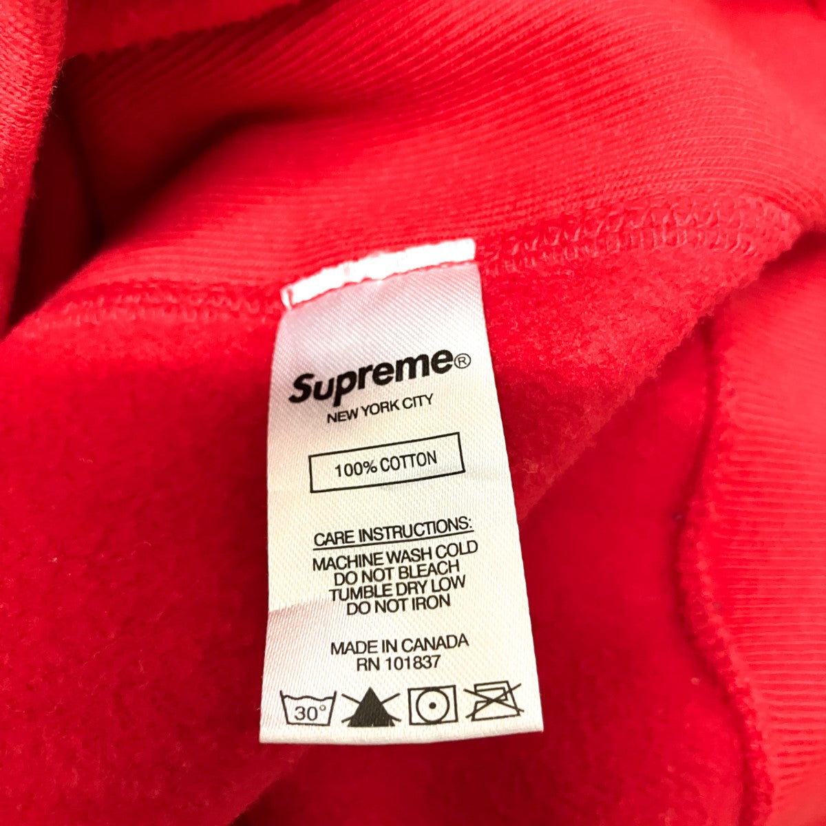 17FWBox Logo Hooded Sweatshirtプルオーバーパーカー