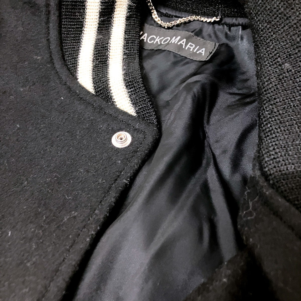 LEATHER VARSITY JACKET -B-(TYPE-2)スタジャン