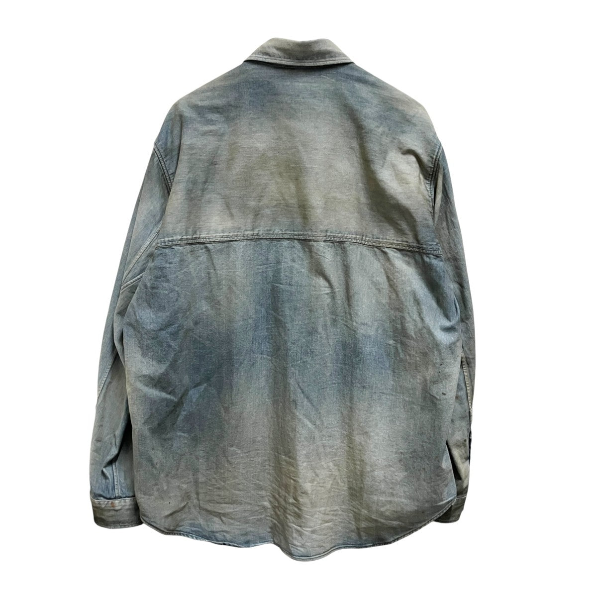 DENIM DRESS SHIRTヴィンテージ加工シャツANC SH66