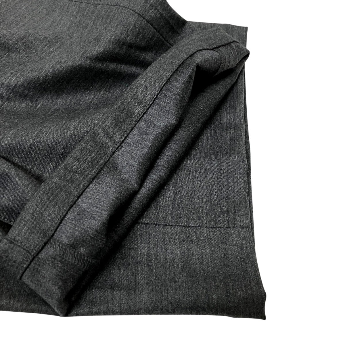BACKSATIN BELTLESS SLACKSスラックスパンツANC PT85 A