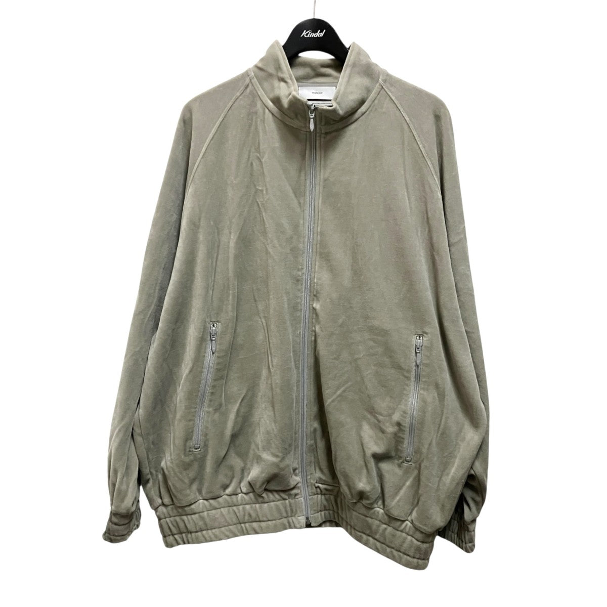 Graphpaper COMPACT VELOUR TRACK JACKETトラックジャケットGM243 70290 古着・中古-1枚目のアイテム画像