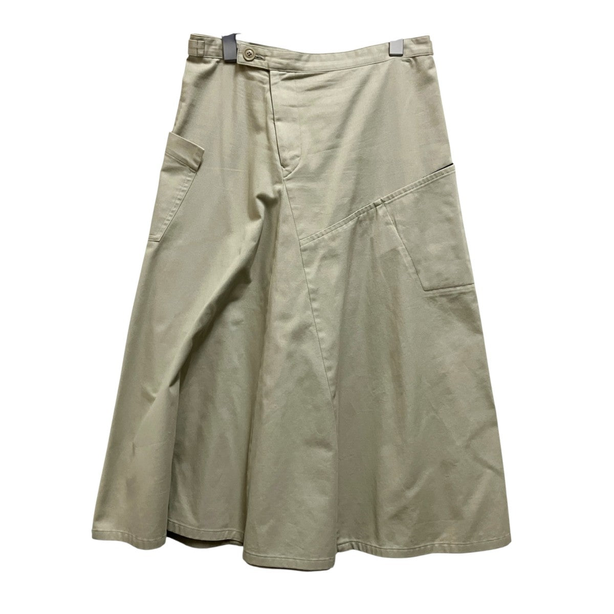 COTTON TWILL GUSSET FLARE SKIRTフレアスカートYZ S80 002